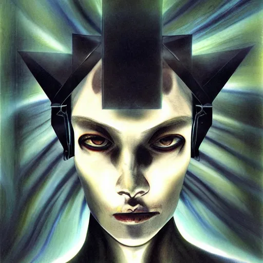 Image similar to citizen portrait soft light painted by dave mckean and erik jones, inspired by kenyan ghost in the shell anime, smooth face feature, intricate oil painting, high detail illustration, sharp high detail, manga and anime 1 9 9 9