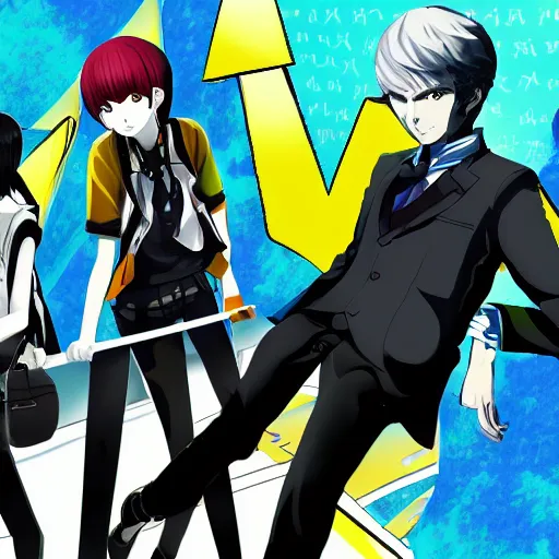 Image similar to super giant concept art of persona 4