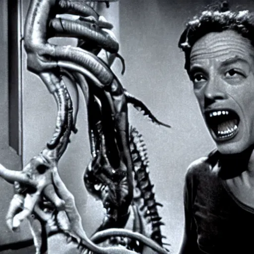 Image similar to xenomorph in Invasion of the body snatchers (1956)