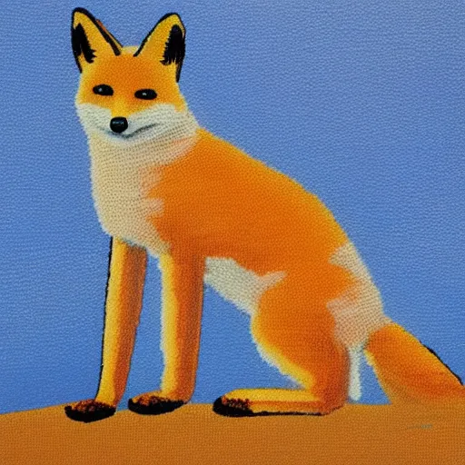 Image similar to 3/4 shot of desert fox