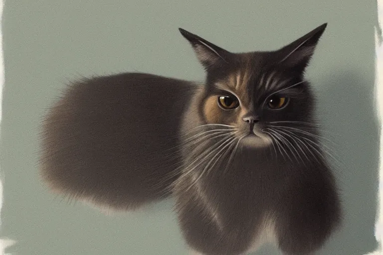 Image similar to cat pikachu hybrid animal, portrait by tim eitel