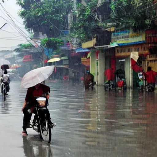 Image similar to rain season in saigon, old photos