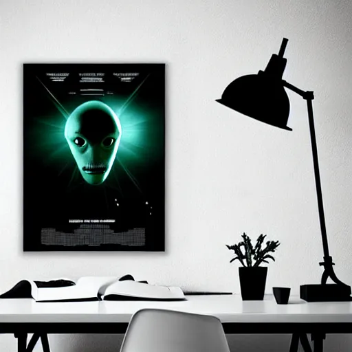 Image similar to alien poster art by imagine effects