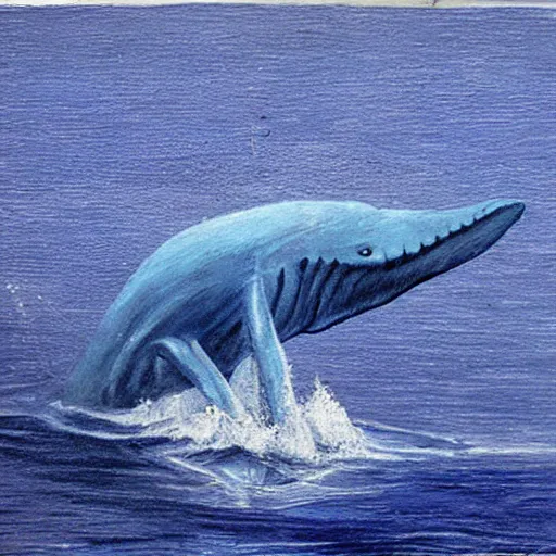 Prompt: Blue whale