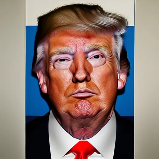 Image similar to donald trump mug shot