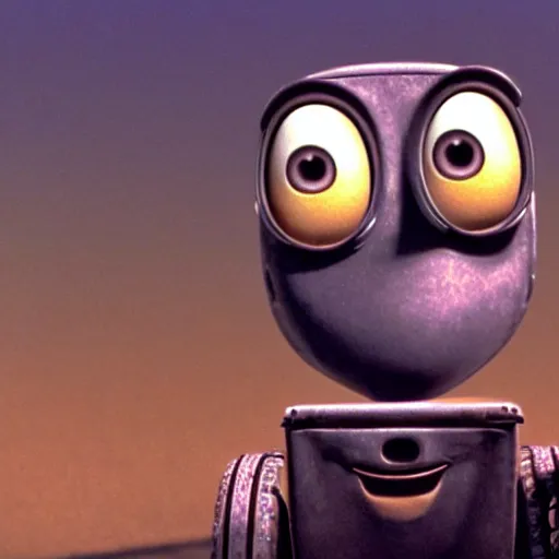 Image similar to wall · e in a twilight zone episode