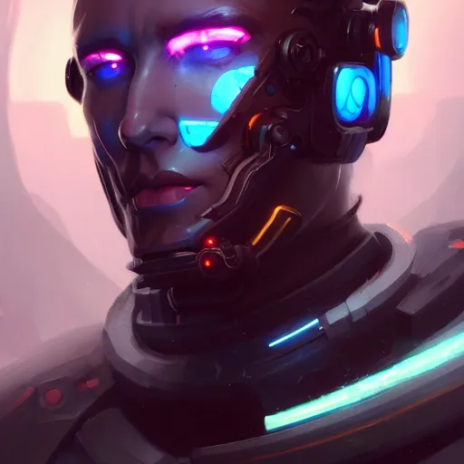 Prompt: a portrait of a handsome cybernetic boy, cyberpunk concept art by pete mohrbacher and wlop and artgerm and josan gonzales, digital art, highly detailed, intricate, sci-fi, sharp focus, Trending on Artstation HQ, deviantart, unreal engine 5, 4K UHD image