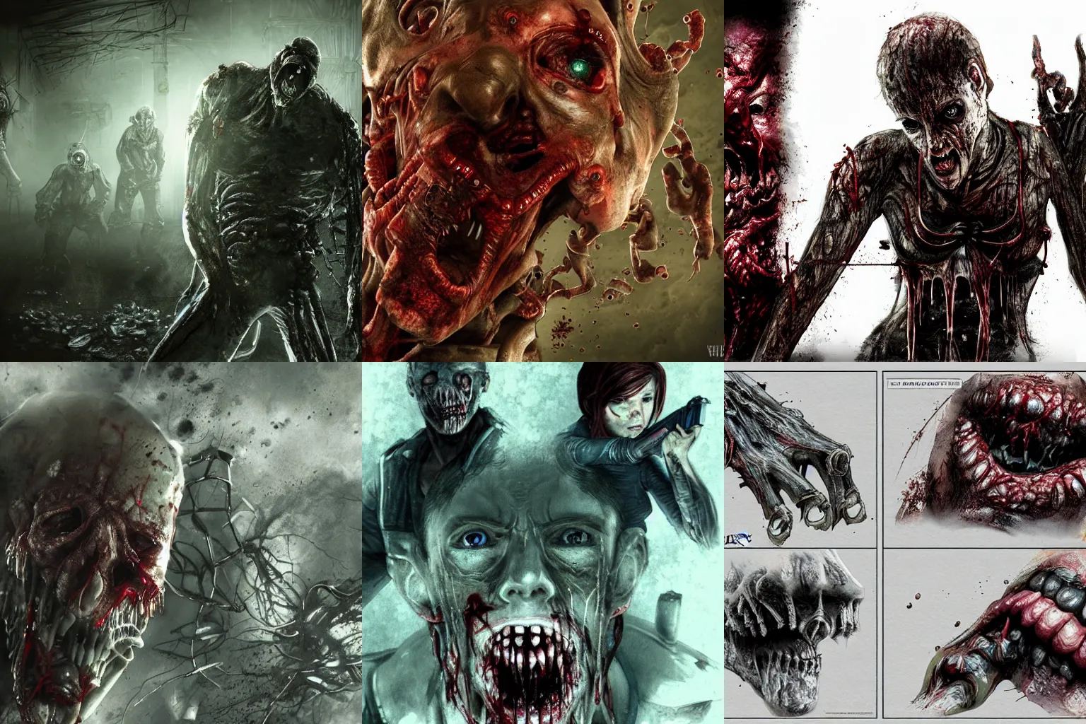 Prompt: Resident Evil virus concept art, nasty, vile, rotten, putrid, highly detailed, horror, scary, terrifying, horrific, hd 4k