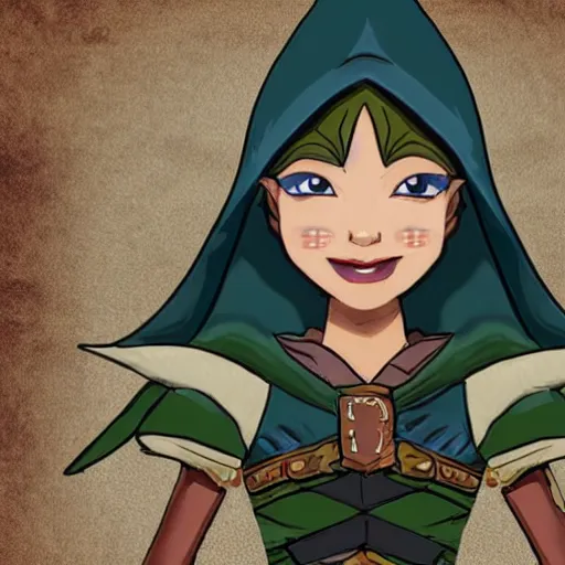 Prompt: dungeons and dragons elf character rolled with high wisdom