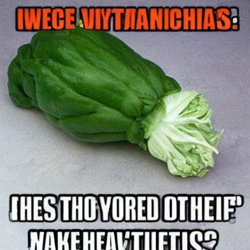 Image similar to lol this meme of vegetables is hilarious