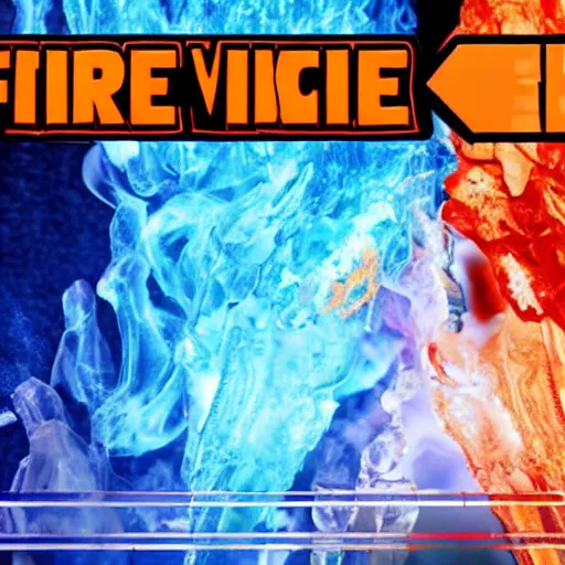 Prompt: fire vs ice