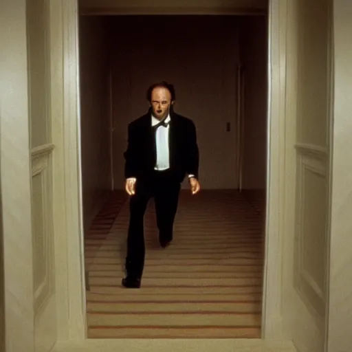 Image similar to bill murray in the shining, movie still, promotional shot