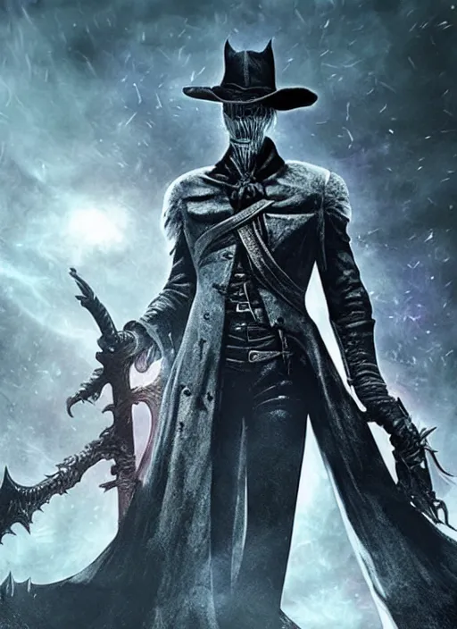 Image similar to david bowie in bloodborne universe, studio lights, 8 k hd.