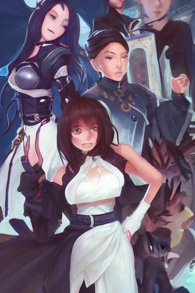 Image similar to isekai masterpiece by blade lovewn, hongbsws, mandy jurgens, irina french, rachel walpole, ross tran, illya kuvshinov, waterhouse, and alyn spiller of a beautiful black woman