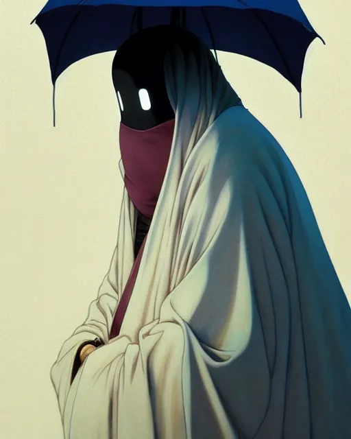 Prompt: real life photo of noface from the movie spirited away, intricate, elegant, highly detailed, digital painting, artstation, concept art, smooth, sharp focus, illustration, art by artgerm and greg rutkowski and fra angelico and alphons mucha