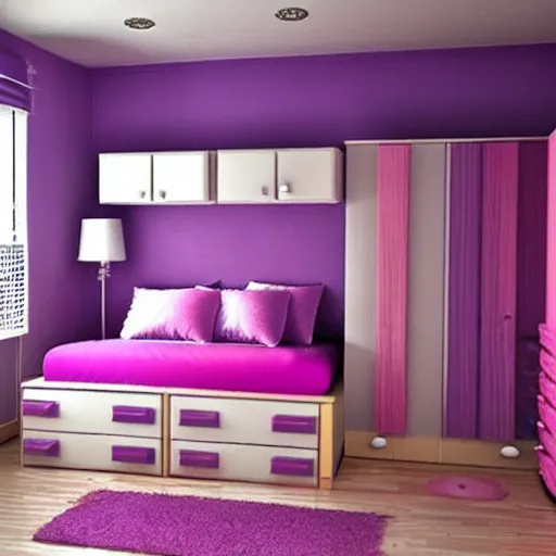 Image similar to teen girls bedroom