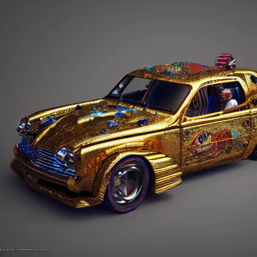 Image similar to jesus built my hotrod digital art, cosmic, 3 d high definition, trending on artstation, photorealistic, high resolution, vray, 8 k, octane, hyper detailed, insane details, intricate, elite, ornate, elegant trend, highly detailed and intricate, sharp focus, photography, unreal engine