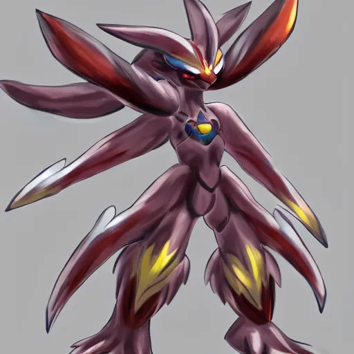 Image similar to New Legendary Pokemon, Concept art, trending on deviantart,