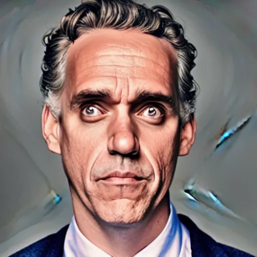 Image similar to “ jordan peterson dressed as a woman ”