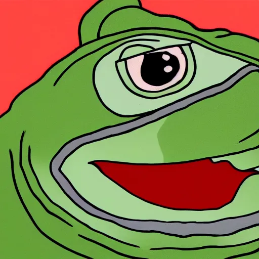 pepe the frog, swallowing donald trump, on a boat, | Stable Diffusion ...