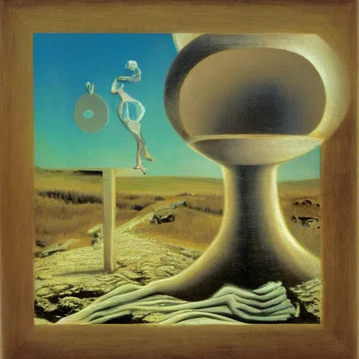 Prompt: obscene objective, surrealist
