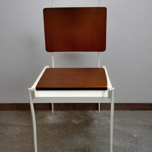 Prompt: a chair designed by Bauhaus