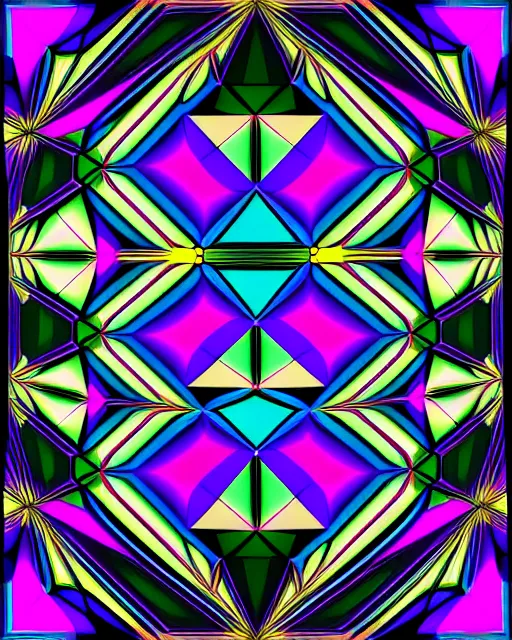 Prompt: kaleidoscope, shards of time, artwork by victor vasarely, illustration, highly detailed, simple, no jagged lines, smooth, artstation