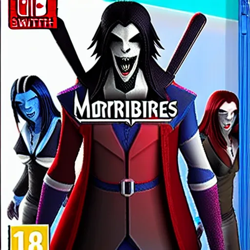 Prompt: Morbius as a Nintendo Switch game, highly detailed, 4k