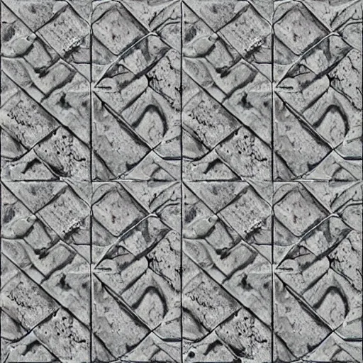 Prompt: tiled texture of concrete