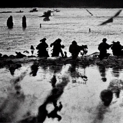 Image similar to the d - day, by robert capa,