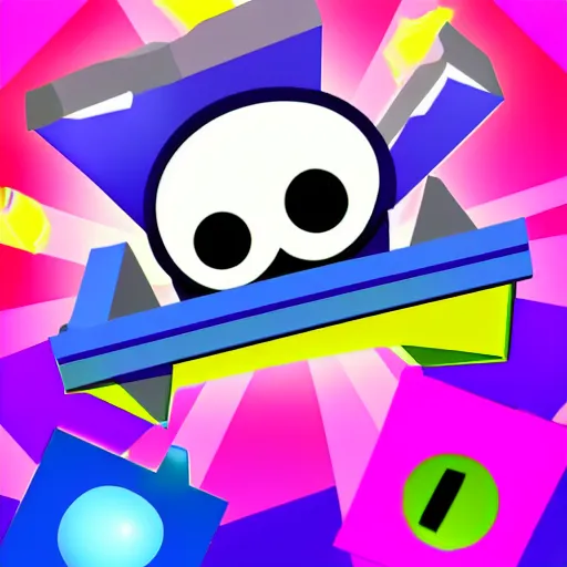 Geometry Geometry Dash Sticker - Geometry Geometry dash Pfp