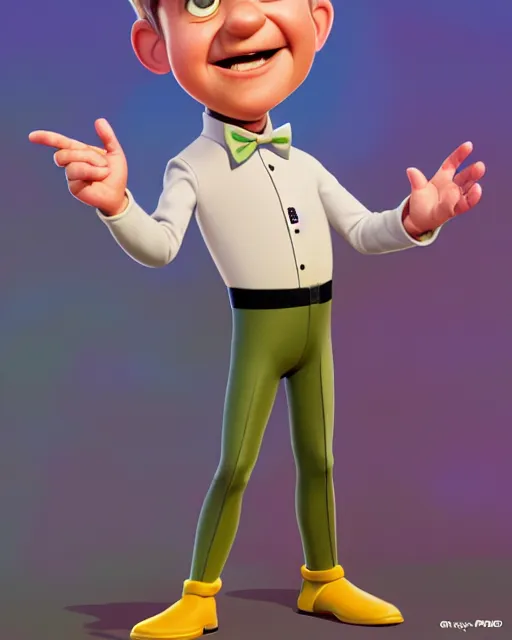 Prompt: disney pixar portrait 8 k photo of young steve martin as george jetson : : by weta, greg rutkowski, wlop, ilya kuvshinov, rossdraws, artgerm, annie leibovitz, rave, unreal engine, alphonse mucha : :