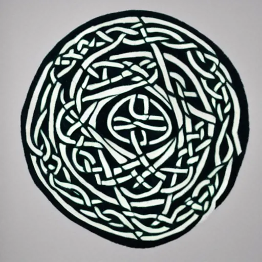 Image similar to World Destroyer, celtic art style