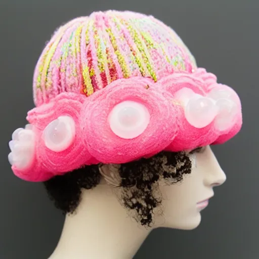 Image similar to jellyfish hat