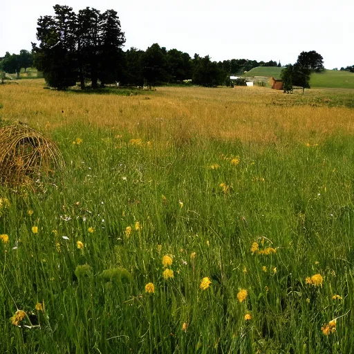 Prompt: in the town or the meadow