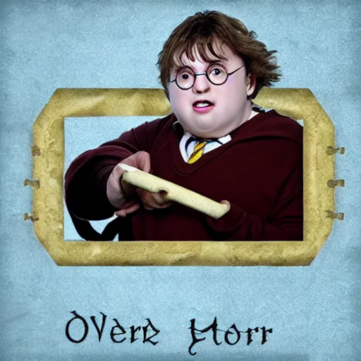 Prompt: obese harry potter