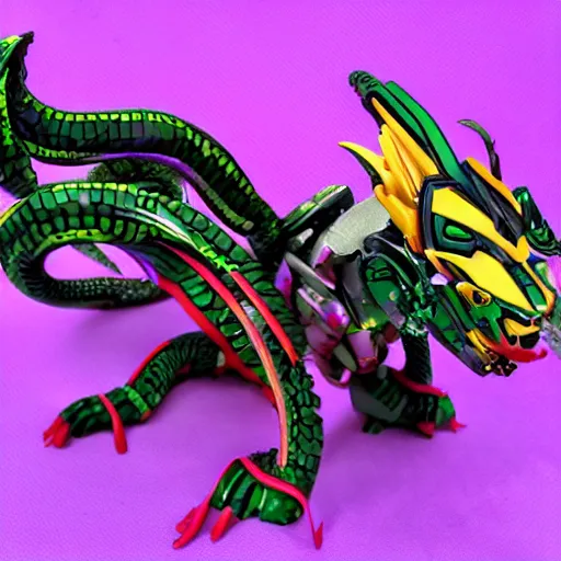 Image similar to transformers beast wars toy snake transformer