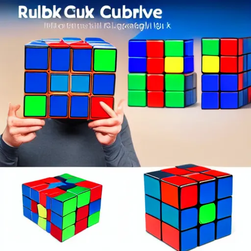 Prompt: rubik's cube advertisement professional studio photography 8 k, highly detailed, studio lighting