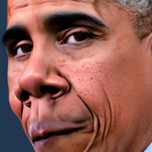 Image similar to barack obama cosplaying as rapper 6 ix 9 ine, close - up photograph, 4 k