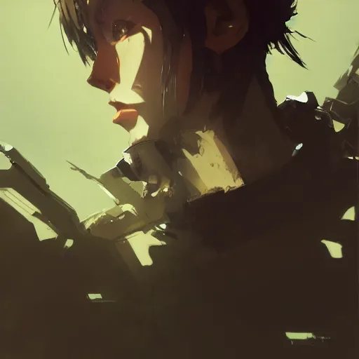 Image similar to 9 f 8 g 8 8 jffo 8 8 9 irjrr dramatic lighting, anime illustration by greg rutkowski, yoji shinkawa, 4 k, digital art, concept art, trending on artstation, アニメ, featured on pixiv