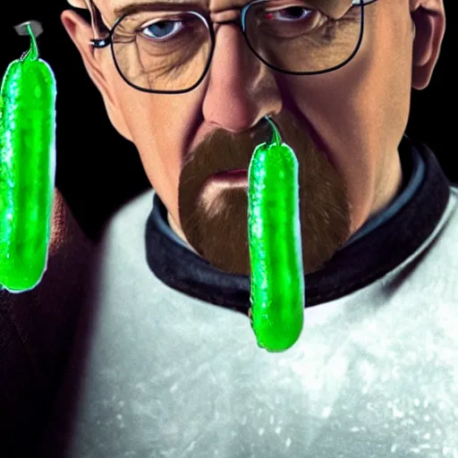 Image similar to HeisenRick turned himself into a pickle!