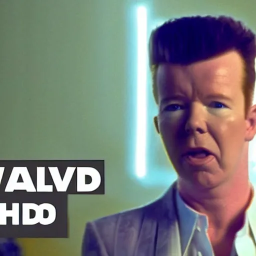 Prompt: Rick Astley - Never Gonna Give You Up (Official Music Video)