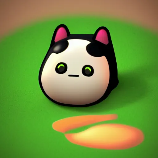 Image similar to photorealistic tamagotchi creature