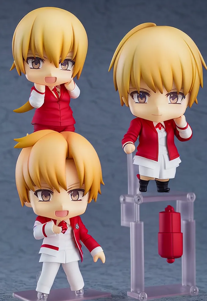 Image similar to An Anime Nendoroid of DONALD TRUMP!!!!!!!!!, Product Photo, 8k, Sharp photo