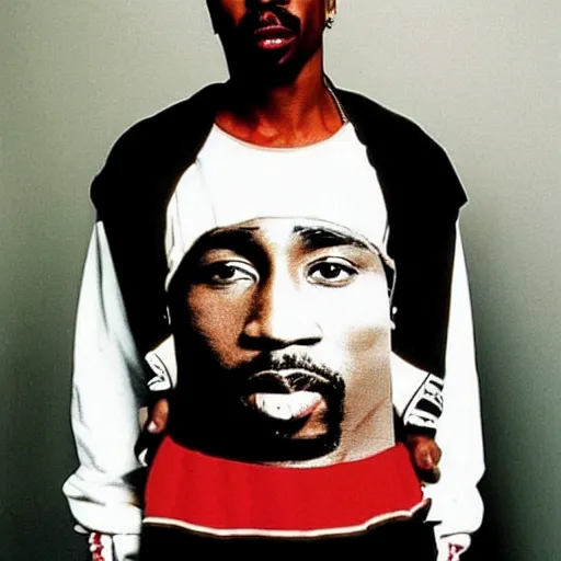 Prompt: photo of 2pac today if he was still alive.