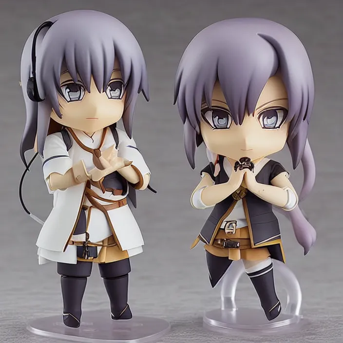 Image similar to gawr gura, an anime nendoroid of gawr gura, figurine, detailed product photo