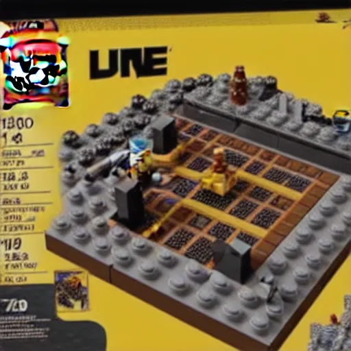 Image similar to lego set of dune part one