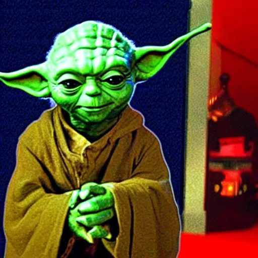 Image similar to yoda in a rockband