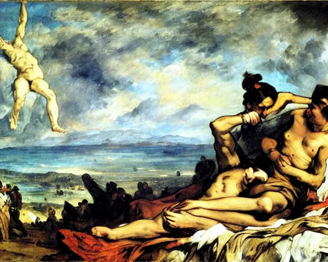 Image similar to eugene delacroix