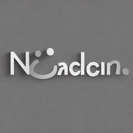 Image similar to a simple text logo that says Nacon with Helvetica font, bold. no background or textures, 2 tone colors only.